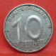 10 Pfennig 1950 A - TTB - Pièce Monnaie Allemagne - Article N°1477 - 10 Pfennig