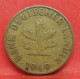 10 Pfennig 1949 F - TTB - Pièce Monnaie Allemagne - Article N°1480 - 10 Pfennig