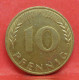 10 Pfennig 1970 F - TTB - Pièce Monnaie Allemagne - Article N°1491 - 10 Pfennig