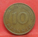 10 Pfennig 1977 F - TTB - Pièce Monnaie Allemagne - Article N°1506 - 10 Pfennig