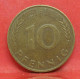 10 Pfennig 1979 D - TTB - Pièce Monnaie Allemagne - Article N°1511 - 10 Pfennig