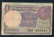 INDIA P78Ab 1 RUPEE 1984 LETTER A  #32F Signature KAUL    VF - Inde