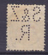 Netherlands Perfin Perforé Lochung 'S&Z R.' Stokvis & Zonen, Rotterdam 1899 Mi. 54 A, Wilhelmina Deluxe AMSTERDAM 1906 - Perforadas