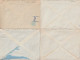 1956 - ALGERIE ! 4 ENVELOPPES FM ILLUSTREES RAREMENT OBLITEREES AVEC CACHET IDENTIFIE De SIDI-MOUSSA => SUCY - Algerienkrieg