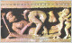 India Khajuraho Temples MONUMENTS - Erotic Figure From Lakshman TEMPLE 925-250 A.D Picture Post CARD Per Scan - Ethniques, Cultures