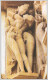 India Khajuraho Temples MONUMENTS - Erotic Figure From Chitragupta TEMPLE 925-250 A.D Picture Post CARD Per Scan - Etnica & Cultura