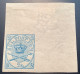 1864 2 Skilling Blue Imperf, SUPERB MNH** SHEET CORNER, FINEST KNOWN ! Cert Nielsen AFA 11 (Denmark Danemark LUXE Neuf - Unused Stamps