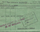 1947  NAVIGATION TRANSPORTS MARITIMES CONNAISSEMENT BILL OF LADING  De Marseille => Pointe à Pitre Alcool Apéritif - 1900 – 1949