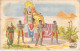 Fantaisies - Transport De Pharaon - Colorisé - Egypte - Folklore - Carte Postale Ancienne - Autres & Non Classés