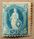 1882 Schweiz Mi.62 A, 50c /* ! - Unused Stamps