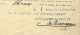 1908 NAVIGATION BILLL OF LADING CONNAISSEMENT NIPPON   YUSEN KEISHA  VIN DE BORDEAUX  LALANDE > Kobé Japon V.HISTORIQUE - 1800 – 1899