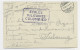 HELVETIA SUISSE CARTE COLOMBIER + RECTANGLE ECOLES MILITAIRES COLOMBIER - Postmarks