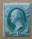 1870 USA Mi.38 W, 3c /+ ! - Unused Stamps