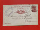 Italie - Entier Postal De Torino Pour La France En 1892 - Réf 1687 - Stamped Stationery