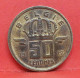 50 Centimes 1972 - SUP - Pièce Monnaie Belgie - Article N°1891 - 50 Cents