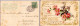 Liechtenstein 1907: Blumige Relief Karte CPI Vorläufer Précurseur Michel-N° 122 Mit O SCHAAN 5.3.07 (LBK CHF 40.00) - ...-1912 Préphilatélie