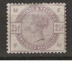 1883 MH Great Britain SG 190 (remarks) - Ungebraucht