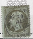 FRANCE 1862 TIMBRE 19a  NAPOLEON III LEGENDE EMPIRE FRANC - 1862 Napoléon III