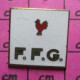 1619  Pin's Pins / Belle Qualité Et Rare / SPORTS / PETIT COQ ROUGE FFG FEDERATION FRANCAISE DE G?????? - Gymnastique