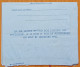 HONGKONG 1955, STATIONERY, AEROGRAMME, USED TO ENGLAND, QUEEN  PORTRAIT, 50 CENT,  HONGKONG. CITY  CANCEL. - Brieven En Documenten