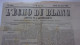 L ECHO DU BLANC INDRE 23 AVRIL 1898 JOURNAL DE L ARRONDISSEMENT - Historical Documents