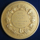 Médaille En Argent Vermeil. Société Agriculture Alais - Gard . Union Syndicats Des Cévennes - Professionals / Firms