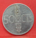 50 Centimos 1966 étoile 67 - TB - Pièce Monnaie Espagne - Article N°2223 - 50 Centiem