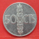50 Centimos 1966 étoile 68 - TTB - Pièce Monnaie Espagne - Article N°2226 - 50 Centimos