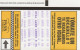 Ticket  Metro Subway Barcelona TMB - ATM - 1999-2000? - Europa