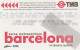 Ticket  Metro Subway Barcelona TMB - FGC - 1999-2000? - Europe