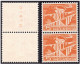 Schweiz Rolle Suisse Rouleaux Swiss Coil Sitterbrücke 1949: Zu 298RM.01 Mi 530RI Mit Avec N° M2810 ** MNH (Zu CHF 18.00) - Rollen