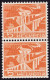 Schweiz Rolle Suisse Rouleaux Swiss Coil Sitterbrücke 1949: Zu 298RM.01 Mi 530RI Mit Avec N° M2810 ** MNH (Zu CHF 18.00) - Coil Stamps