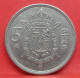 5 Pesetas 1975 étoile 79 - TTB - Pièce Monnaie Espagne - Article N°2374 - 5 Pesetas