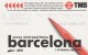 Ticket  Metro Subway Barcelona TMB - FGC - 19XX-20XX? - Europa