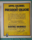 CHARLIE HEBDO 1980 N° 525 AFFICHE COLUCHE RETOURE DE NAPLES UNE MOUCHE RACONTE - Humor