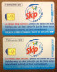 SKIP TELECARTE REF PHONECOTE F981 AVEC "4" FERMÉ & OUVERT + POINT NOIR TELEFONKARTE SCHEDA TARJETA PHONECARD PREPAID - 1999