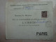 EGYPTE ALEXANDRIE ENVELOPPE LETTRE 1899 Timbre Français - Cartas & Documentos