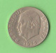 Haiti 20 Centimes 1975 FAO President Claude Duvalier Nickel  Coin - Haiti