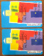 CABINE MARC TELECARTE REF PHONECOTE F993A "4" FERMÉ & OUVERT TELEFONKARTE SCHEDA TARJETA PHONECARD PREPAID PREPAYÉE - 1999