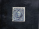 JOSé DE SAN MARTIN  24C BLEU PERCé EN LIGNE NEUF SANS GOMME N° 36 YVERT ET TELLIER 1876-78 - Unused Stamps