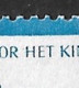 Plaatfout Blauw Puntje Voor De H Van Het In 1950 Kinderzegels  20 + 7 Ct Blauw NVPH 567 PM 3 Postfris - Variétés Et Curiosités