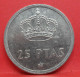 25 Pesetas 1975 étoile 79 - SUP - Pièce Monnaie Espagne - Article N°2451 - 25 Pesetas