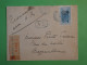 BV10 AEF  BELLE LETTRE  RECO 1932  BRAZZAVILLE+SURCHARGE +AFF. INTERESSANT+ - Covers & Documents