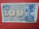 SUISSE 100 FRANCS 4-10-1957 Circuler - Schweiz