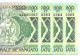 VANUATU 100 Vatu  Centrale BANK .1ère émission Année 1982 # 1  Petit N°  - 4 Billets à Suivre NEUFS - Vanuatu