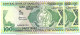 VANUATU 100 Vatu  Centrale BANK .1ère émission Année 1982 # 1   - 2  Billets à Suivre  NEUFS - Vanuatu