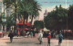 ALGERIE - Alger - Sous Les Palmiers De La Régence - Place - Animé - Colorisé - Carte Postale Ancienne - Algiers