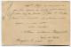 !!! CARTE PRECURSEUR TYPE SAGE CACHET DE BOURGUEIL ( INDRE ET LOIRE ) 1877 - Cartes Précurseurs