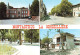 31 Montastruc La Conseillere Chateau Esplanade Avenue Castelnau Poste PTT Cabine Téléphonique CPM - Montastruc-la-Conseillère