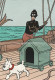 Tintin : Poster Issu D'une Boîte De Puzzle Tintin. ( Voir Photos ). - Puzzles